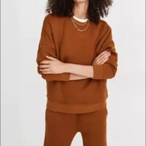 MWL by Madewell Betterterry Crewneck Sweatshirt